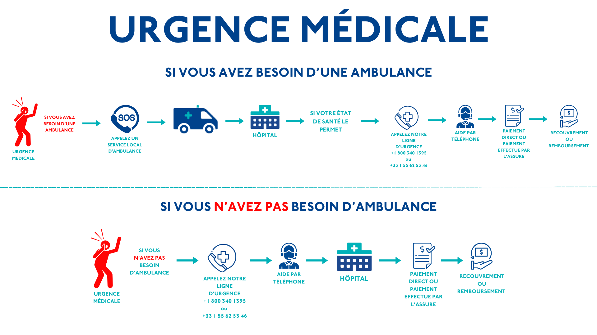 emergency process map